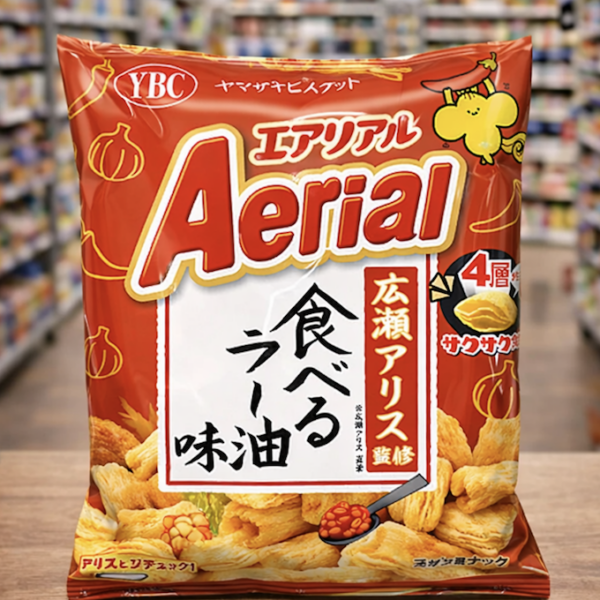 Aerial Grilled Corm Chips (Chili Oil Flavor) 65g