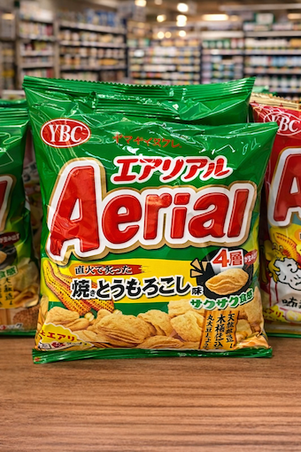 Aerial Grilled Corn Chips 65g