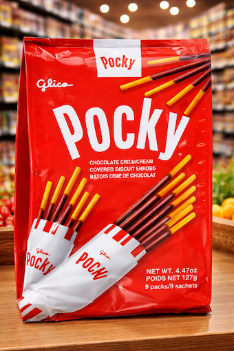 Glico Pocky Chocolate ( Family Pack ) 8 bags