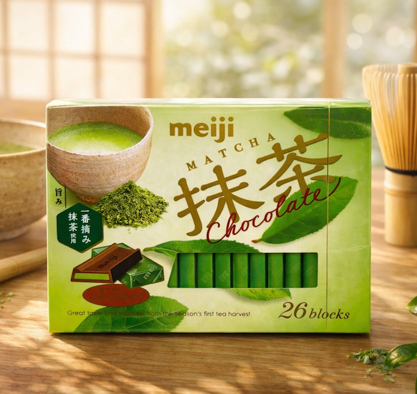 Meiji MATCHA chocolate