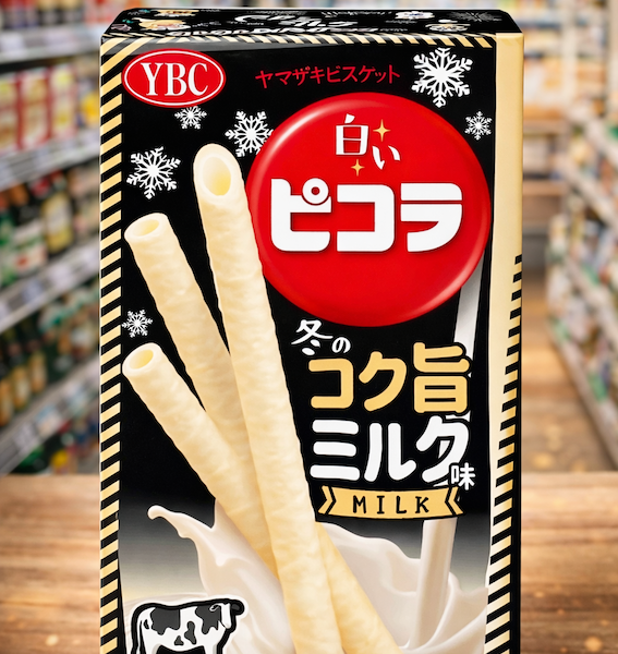 YBC White Pocky-style Biscuit Sticks (Milk Cream Filling)