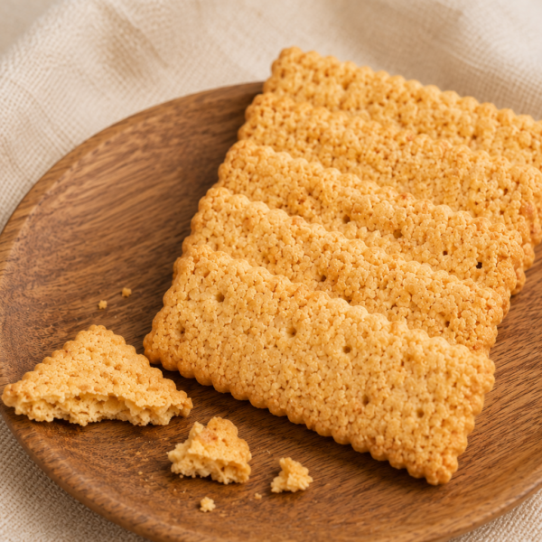 salty egg crackers